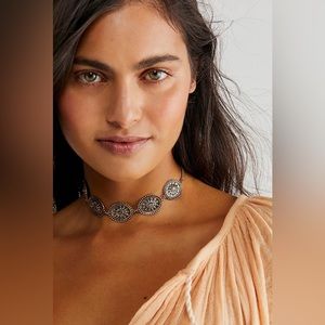 Free People Silver Choker